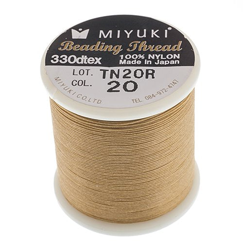 Miyuki Beading Thread - Brown Biscotti