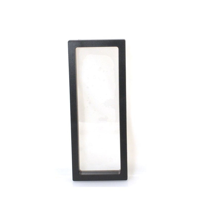 Display Stands - 3.5x9in Floating Display Box Frame - Black