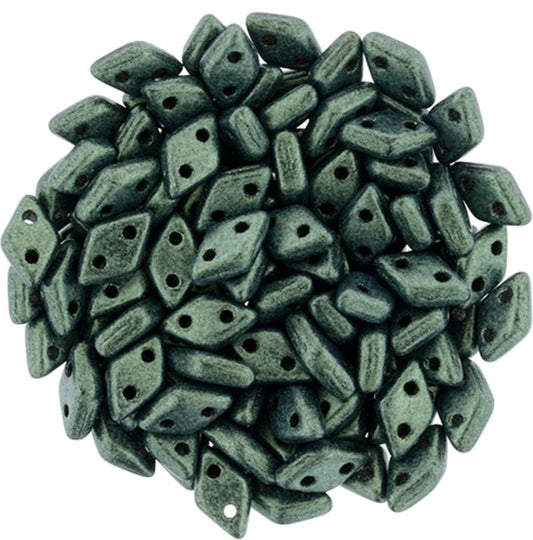 Czechmates Diamonds - Metallic Suede Light Green