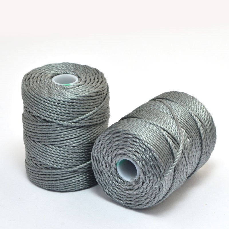 C-Lon Bead Cord - Grey - Heavy