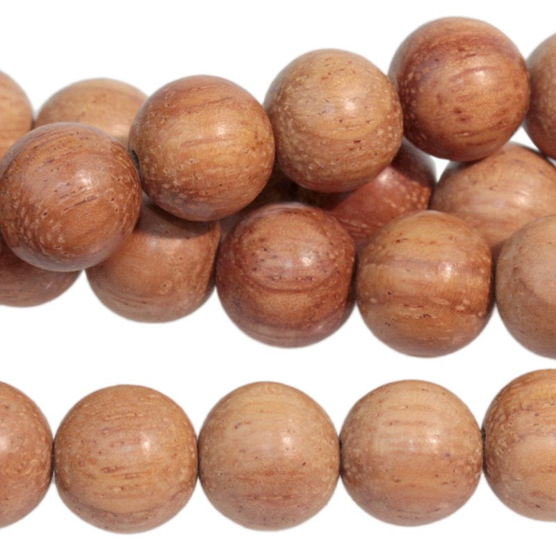 Wood Beads - 10mm Round - Bayong (strand)