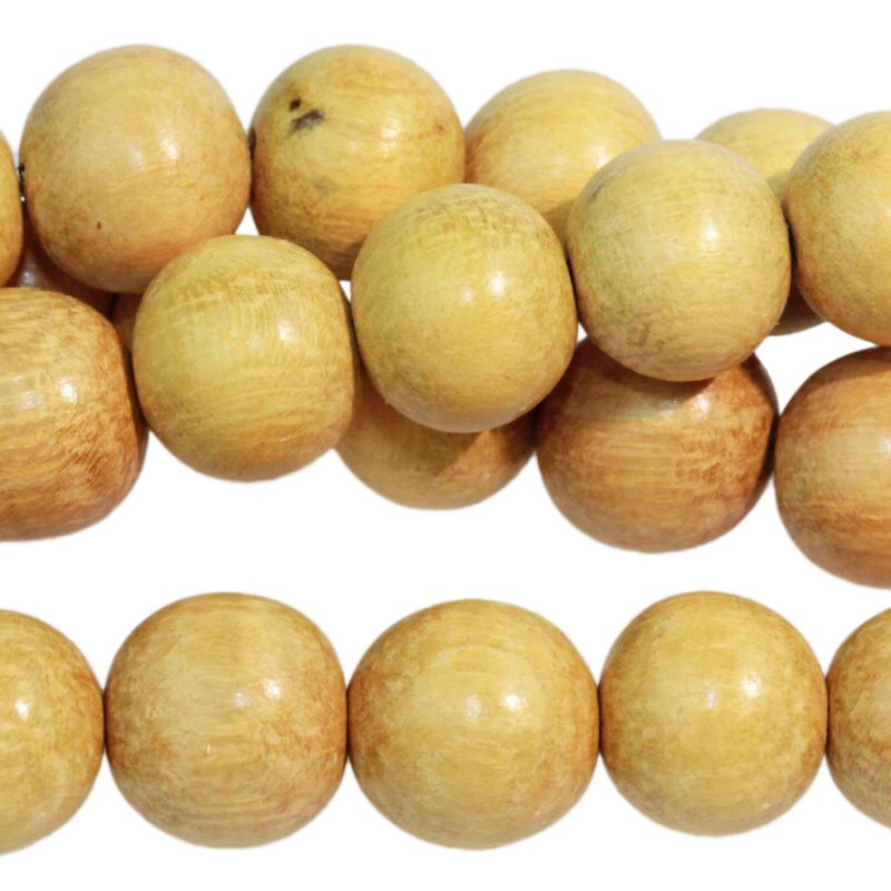 Wood Beads - 10mm Round - Nangka (strand)