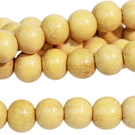 Wood Beads - 8mm Round - Nangka (strand)