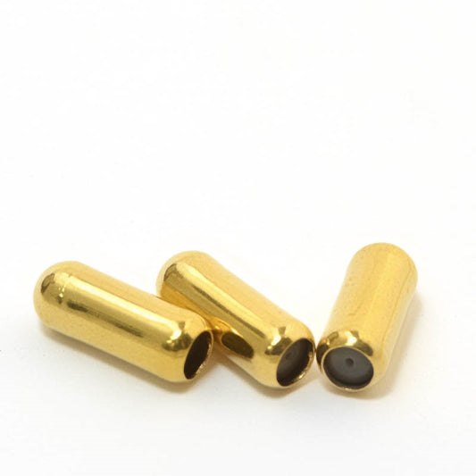 Findings -  Bullet Clutch - Gold Plated (10)