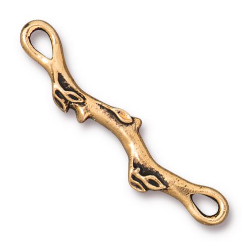 Link -  Botanical Branch - Antique Gold