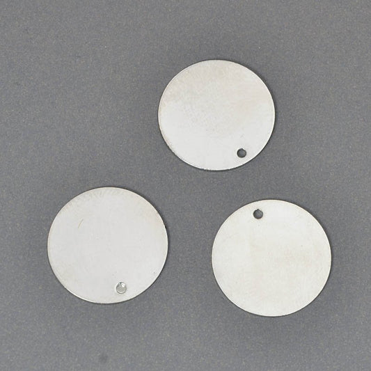 15mm Disk with Hole   Nickel 12