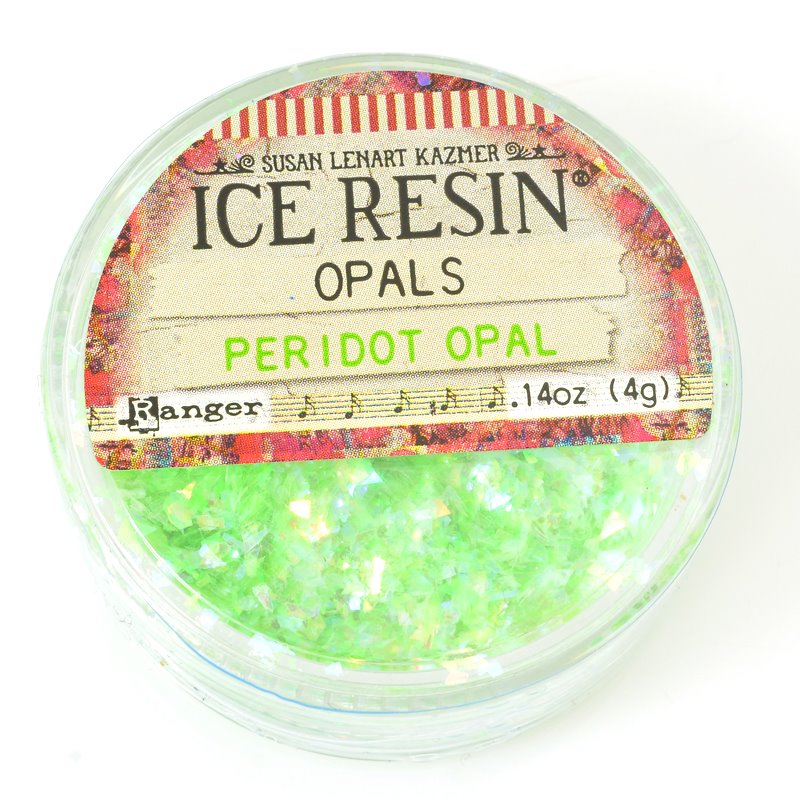 Ice Resin -  Opals - Peridot Opal