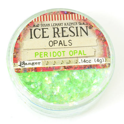 Ice Resin -  Opals - Peridot Opal
