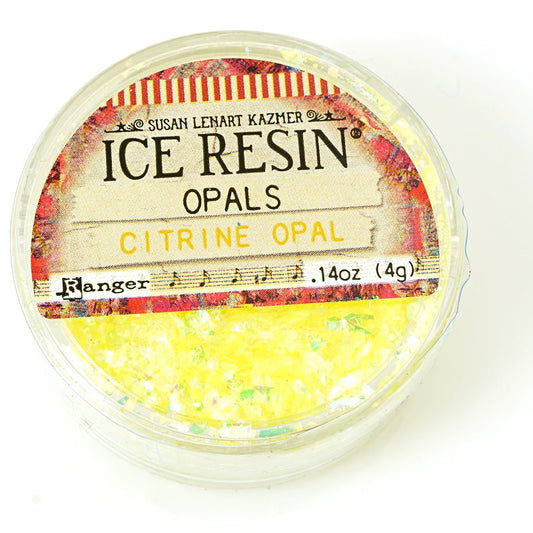 Ice Resin -  Opals - Citrine Opal