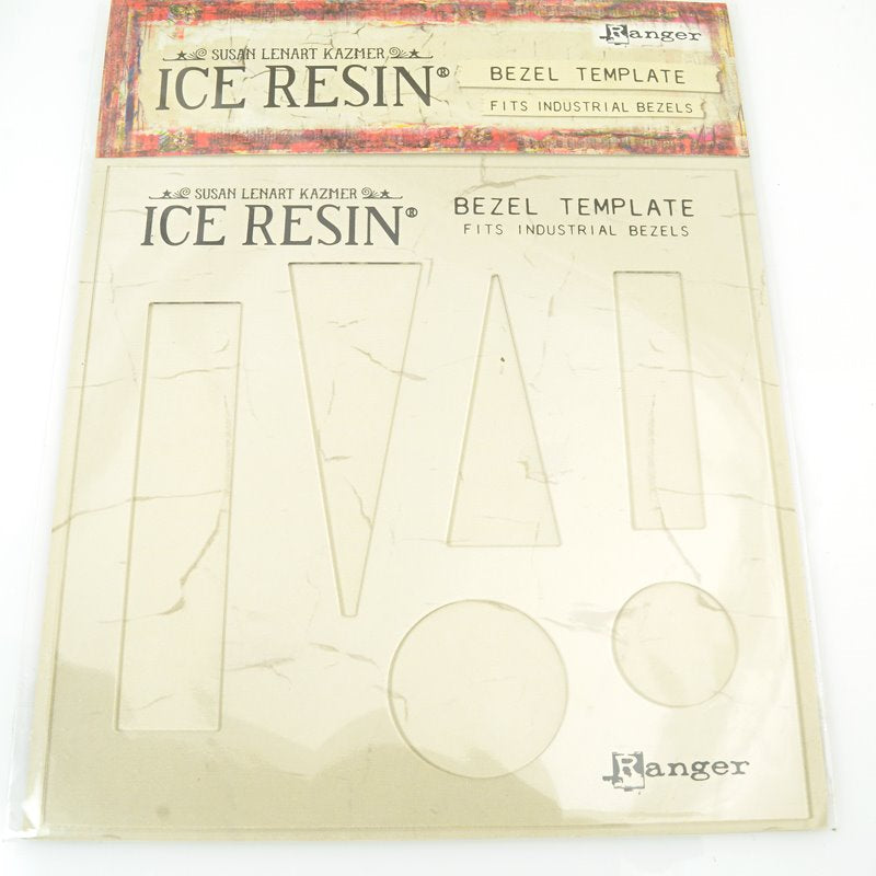 Ice Resin -  Industrial Bezel Template - Clear