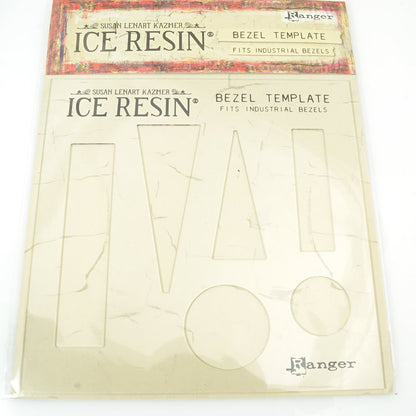 Ice Resin -  Industrial Bezel Template - Clear