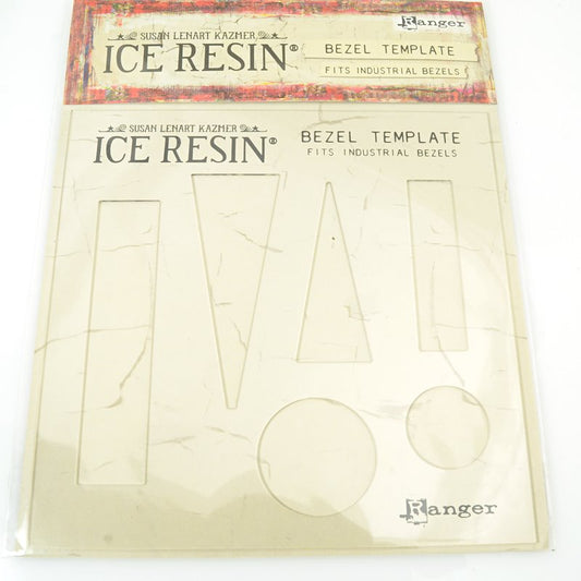 Ice Resin -  Industrial Bezel Template - Clear