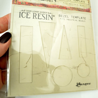 Ice Resin -  Industrial Bezel Template - Clear