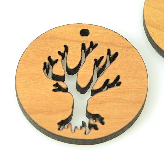 Pendant -  Tree - Maple Wood