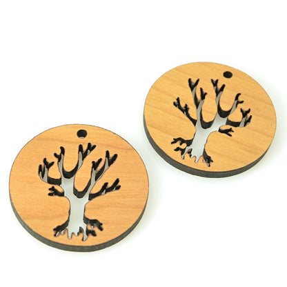 Pendant -  Tree - Maple Wood