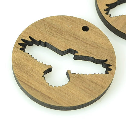 Pendant -  Eagle - Walnut Wood