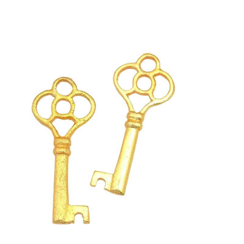44mm Clock Key Pend   Bright GoldPl Each