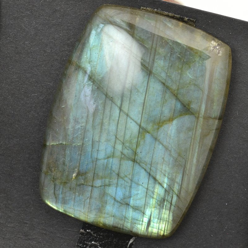 OOAK Stone Cabochon - 30x40mm Rectangle - Labradorite