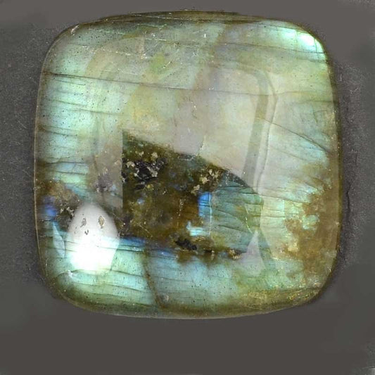 OOAK Stone Cabochon - 30mm Square - Labradorite