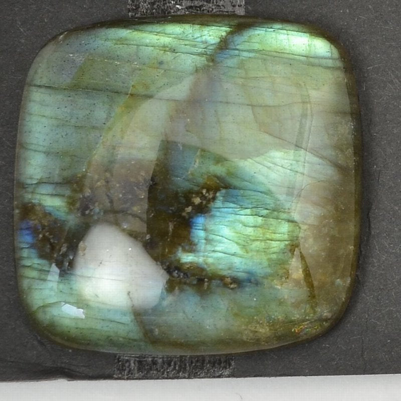 OOAK Stone Cabochon - 30mm Square - Labradorite