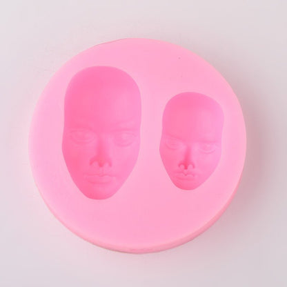 Mold -  Faces in Two Sizes