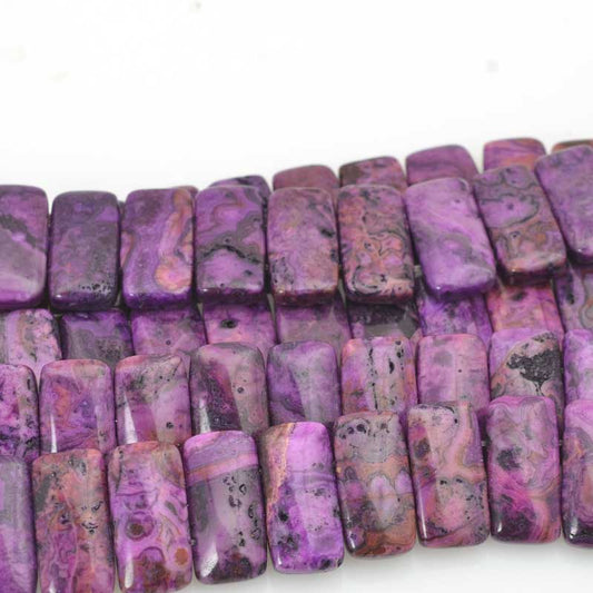 Purple Crazy Lace   20x10 Dbl Drill 8in