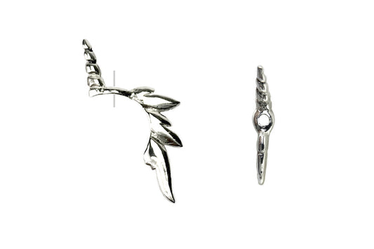 Bead Cap Unicorn Cap - Sterling Silver