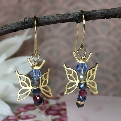 Bead Cap Antennae Cap - Vermeil