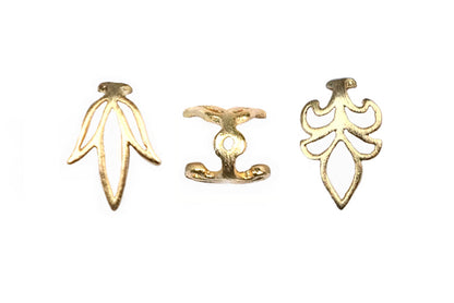 Bead Cap Irises Cap - Vermeil