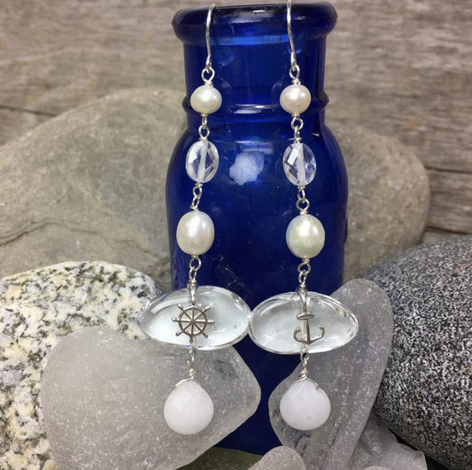 Bead Cap Seafaring - Sterling