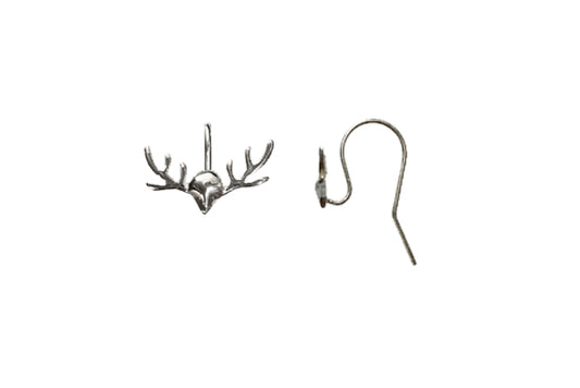 Earring -  Antler Hook Earwire - Sterling (Pair)