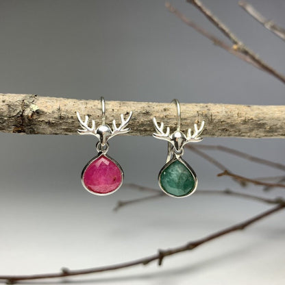 Earring -  Antler Hook Earwire - Sterling (Pair)