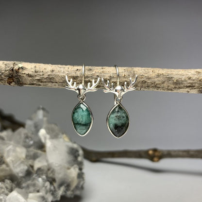 Earring -  Antler Hook Earwire - Sterling (Pair)