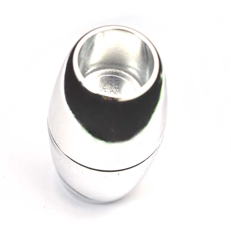 Magnetic Clasp - ID 10.25 Bullet - Shiny Chrome