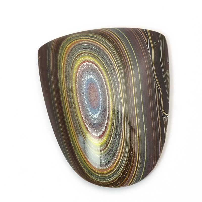 OOAK Cabochon -  Freeform  - Fordite - Corvette