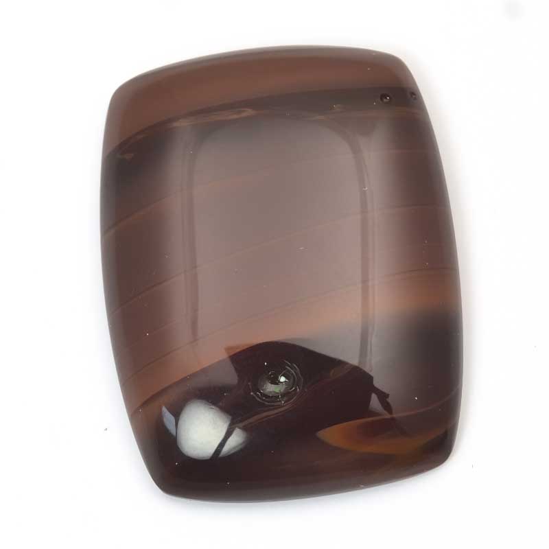 OOAK Cabochon -  Freeform Rectangle - Rosarita