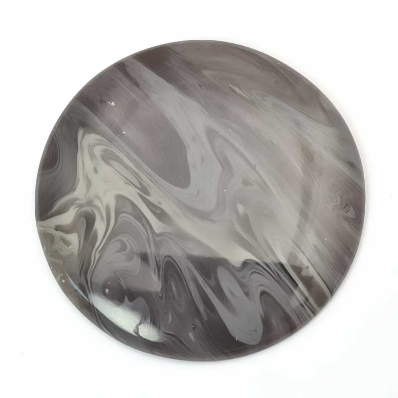 OOAK Cabochon -  Circle - Leland Blue