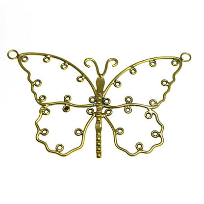 Pendant -  Butterfly Armature Style B - Bright Brass