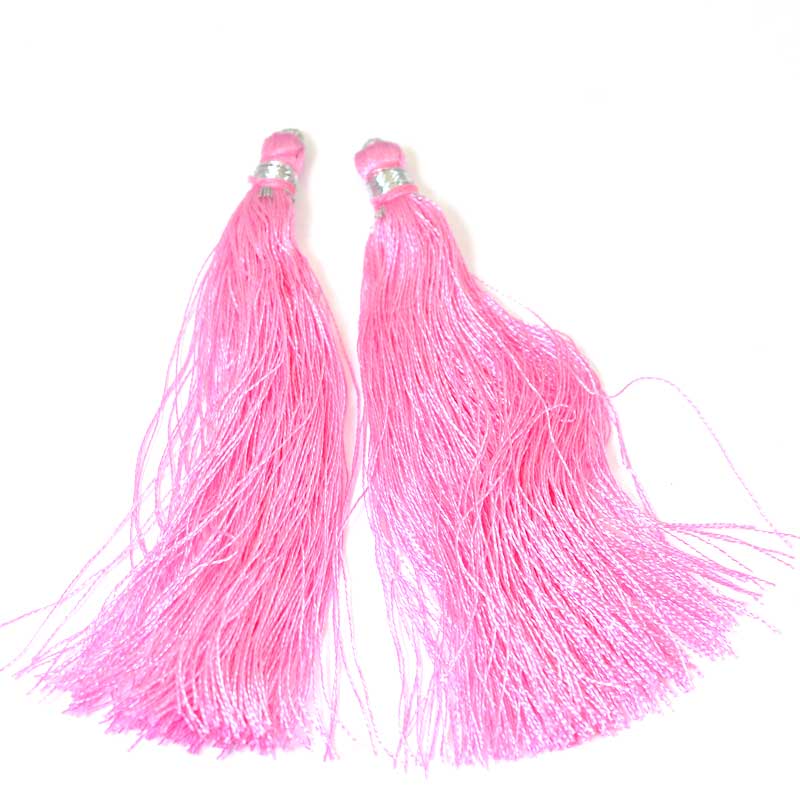 Components - 80mm Tassels - Wild Rose