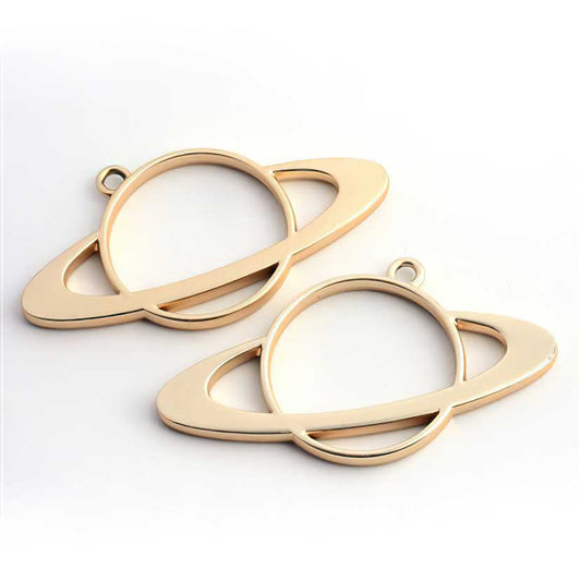 2.25in Planet Saturn Mt Gold 2