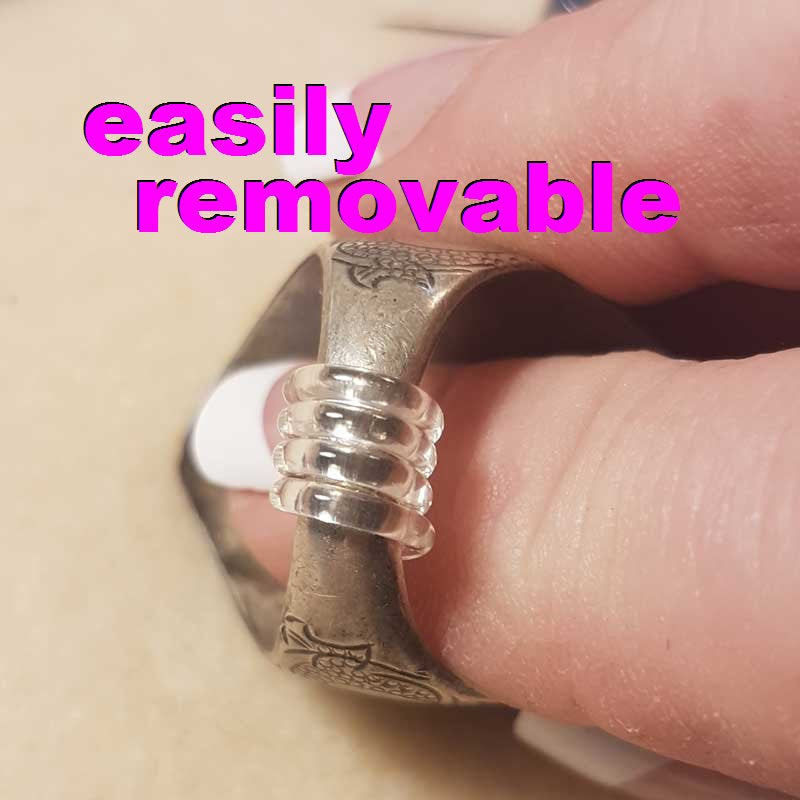 Ring Re-Sizer -  Plastic Coil - Clear (4)