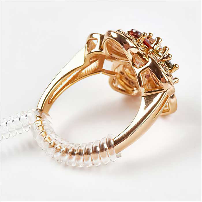 Ring Re-Sizer -  Plastic Coil - Clear (4)