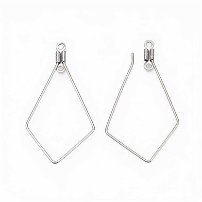 Earring Frame -  Kite - Stainless Steel (10)
