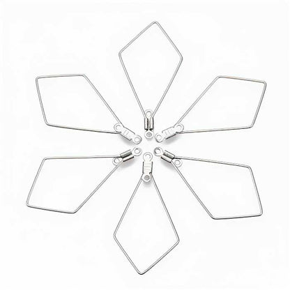 Earring Frame -  Kite - Stainless Steel (10)