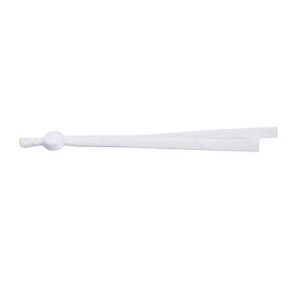PPE - Mask Supplies -  Flat Elastic Ear Straps with Adjuster - White (50)