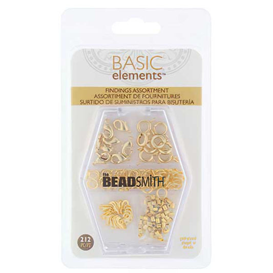 Clasps and Crimps -  Assorted - Goldtone (Pack)