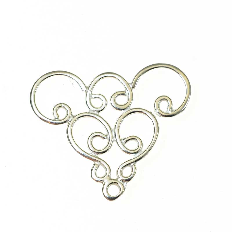 Link - Whirly Curly - Sterling Silver (2)