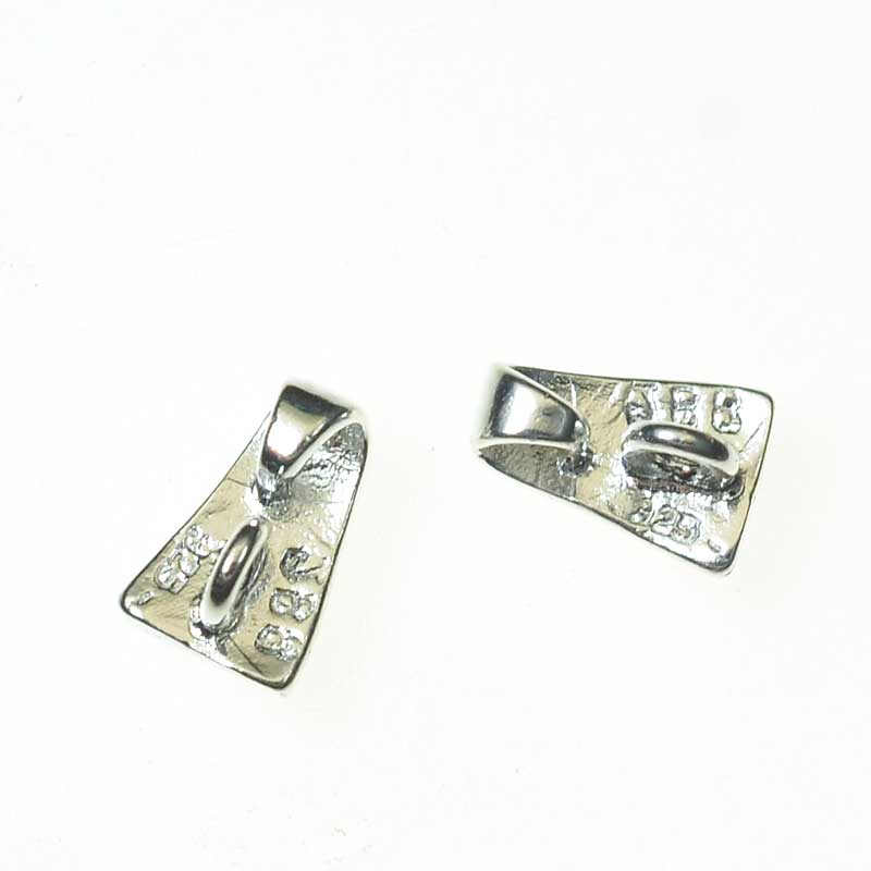 Bail Decorated Wedge - Sterling Silver (2)