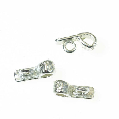 Bail Vined Rectangle - Bright Silver (5)