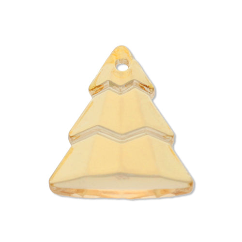 Glass Pendant -  Evergreen Trees - Crystal Brandy (2)